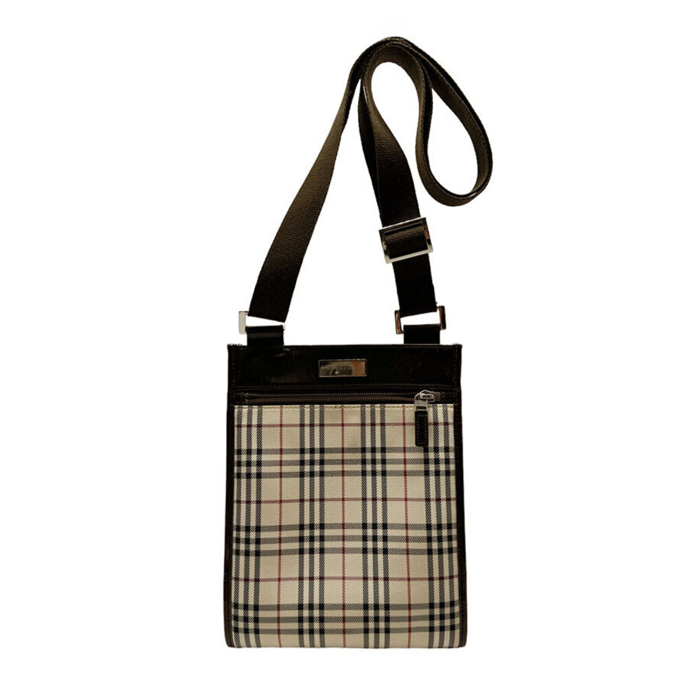 Burberry crossbody shoulder Beige bag brown canvas leather Tan - Picture 2 of 4